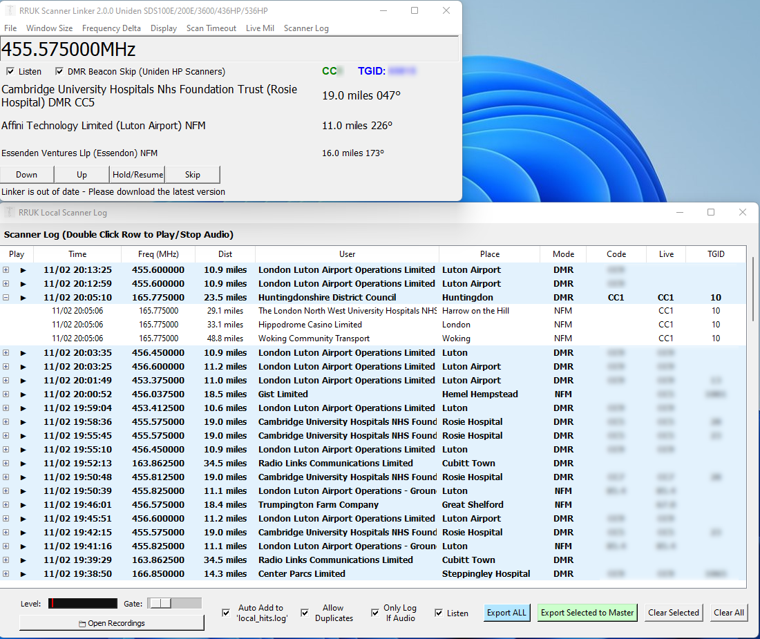 RRUK Linker with Live Mil